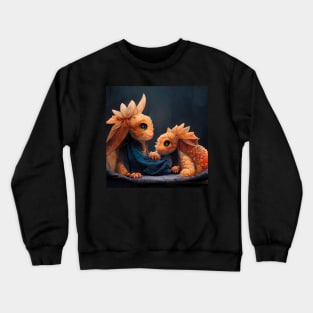 Damartinart baby dragon Crewneck Sweatshirt